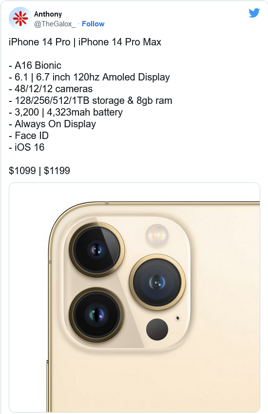 罗城苹果14维修分享iPhone 14全系涨价 