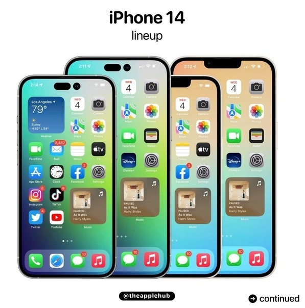 罗城苹果14维修分享iPhone 14全家福 
