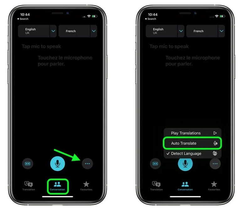 罗城苹果手机维修分享iOS 15 “翻译” App 新改进 