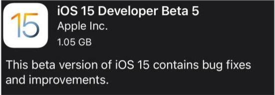 罗城苹果手机维修分享如何升级到iOS15.0 beta5 